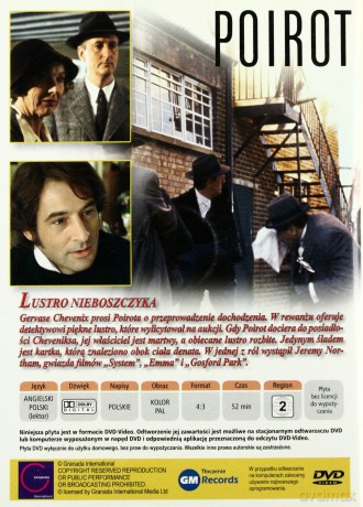 Wielcy Detektywi: Poirot 31: Lustro nieboszczyka [DVD]