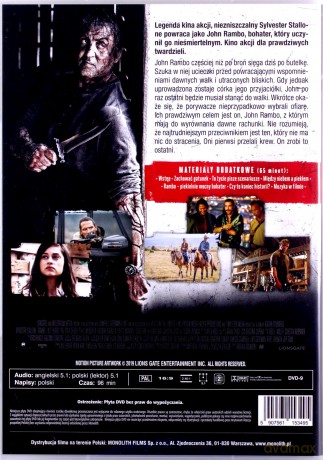 Rambo V: Ostatnia krew [DVD]
