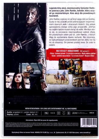 Rambo V: Ostatnia krew [DVD]