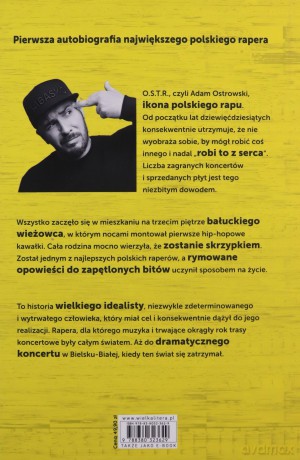 O.S.T.R.: Brzydki, Zly i Szczery + Epidemia 99 - Adam Ostrowski [KSIĄŻKA]+[CD]
