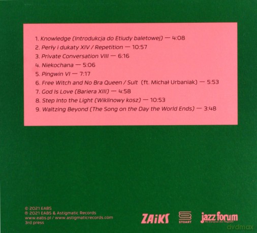 EABS: Repetitions (Letters to Krzysztof Komeda) [CD]