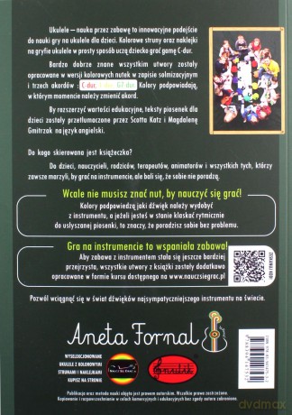 Ukulele - nauka przez zabawę - Aneta Fornal [KSIĄŻKA]