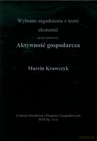 Aktywność gospodarcza - Marcin Krawczyk [KSIĄŻKA]