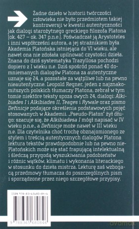 Alkibiades I i inne pisma - Pseudo-Platon [KSIĄŻKA]