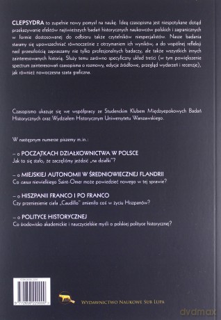 Clepsydra Naukowe czasopismo historyczne [KSIĄŻKA]