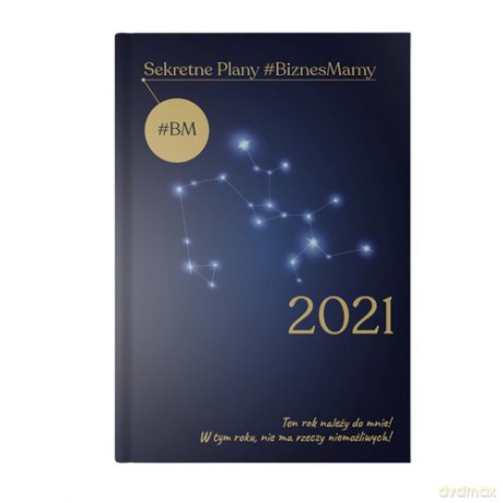 Kalendarz 2021 Sekretne plany BiznesMamy - Marta Gargas [KALENDARZ]
