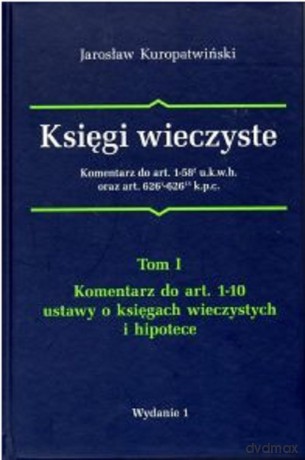 Księgi wieczyste - Jarosław Kuropatwiński [KSIĄŻKA]