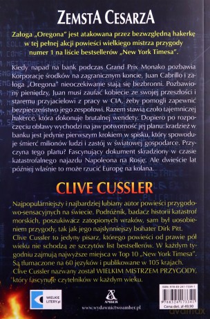Zemsta cesarza - Clive Cussler, Boyd Morris [KSIĄŻKA]