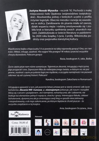 Zlecenie 999 umowa z nieznajomym - Justyna Nowak-Wysocka [KSIĄŻKA]