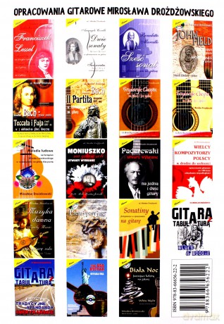 Reminiscencje Utwory na Gitarę - Mirosław Drożdżowski [KSIĄŻKA]