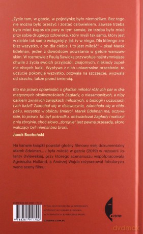 I była miłość w getcie - Marek Edelman, Paula Sawicka [KSIĄŻKA]