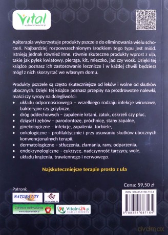Lecznicza moc pszczół. Najskuteczniejsze terapie od A do Z - Friedrich Hainbuch [KSIĄŻKA]