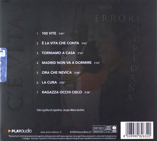 Loredana Errore: C'E' Vita [CD]