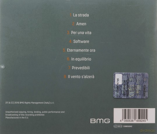 Francesco Gabbani: Eternamente Ora [CD]