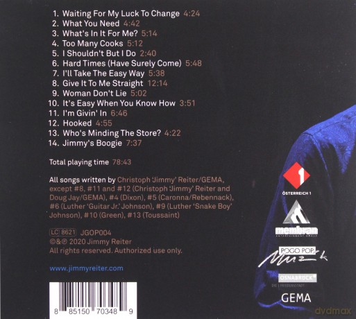 Jimmy Reiter: Live (digipack) [CD]