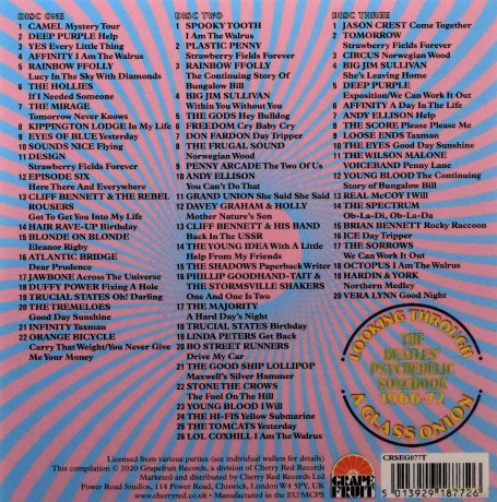 Looking Through A Glass Onion: Beatles Psychedelic [CD]