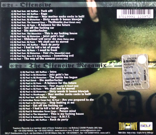 Paul Elstak: Offensive [CD]