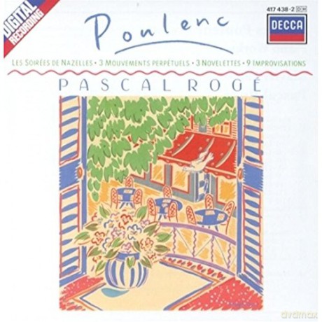 Pascal Roge: Poulenc: Piano Music [CD]