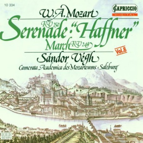 Wolfgang Amadeus Mozart: Serenade No.7/March, K249 [CD]