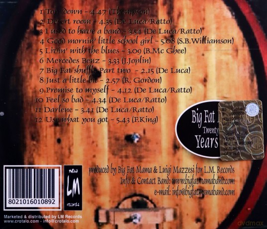 Big Fat Mama: Twenty-Five Years Old [CD]