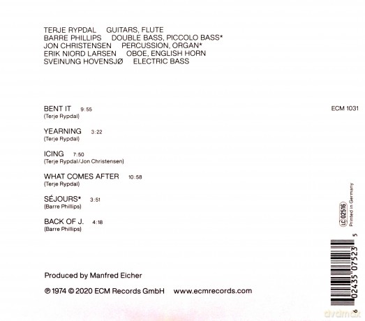 Terje Rypdal: What Comes After - N.E. [CD]
