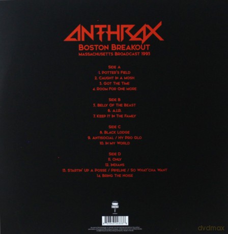 Anthrax: Boston Breakout [2xWinyl]