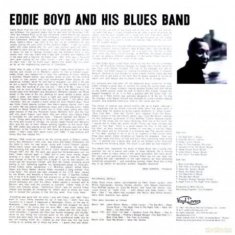 Eddie Boyd And His Blues Band: Eddie Boyd And His Blues Band [Winyl]
