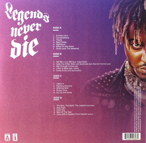 Juice Wrld: Legends Never Die [2xWinyl]