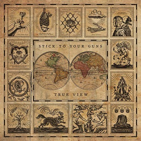 Stick To Your Guns: True View (Transparent Red) [Winyl]