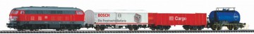 HO Zestaw startowy BR 218 DB Cargo z podstawą pod tory