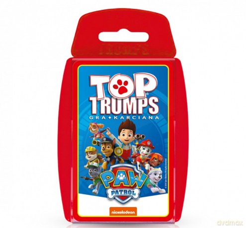 Karty Top Trumps Tin Puszka Psi Patrol [GRA]