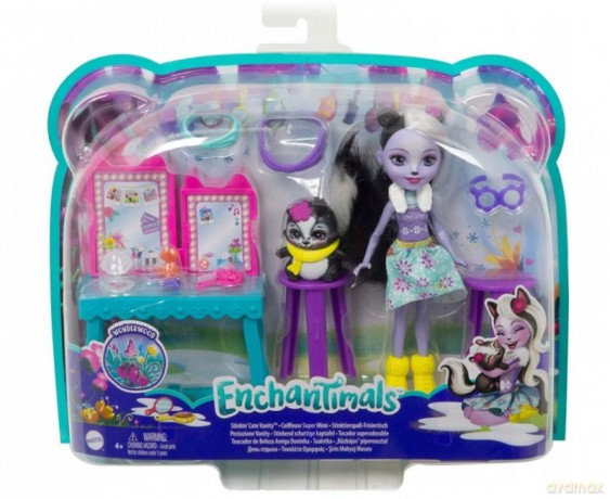 Lalka Enchantimals Toaletka Sage Skunk