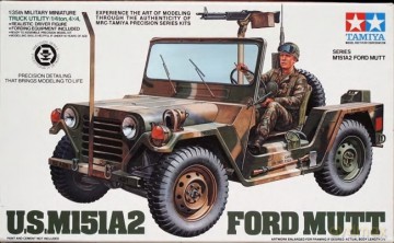 Model plastikowy U.S. M151A2 Ford Mutt