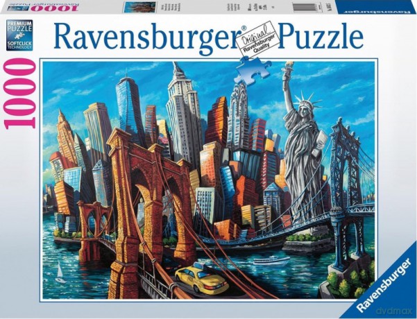 RAVENSBURGER 1000 el. Welcome to New York [PUZZLE]