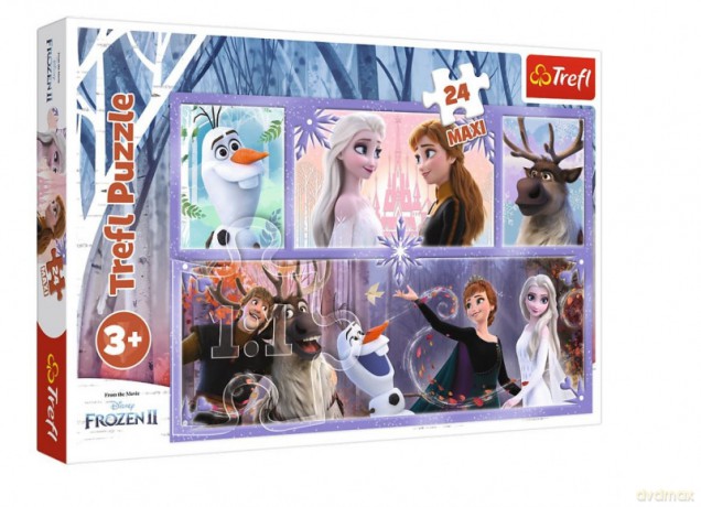 TREFL Świat pełen magii Frozen 2 24 Maxi el. [PUZZLE]