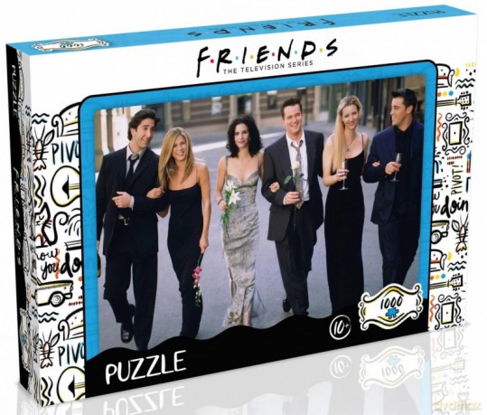 WINNING MOVES 1000 el. Przyjaciele Bankiet [PUZZLE]