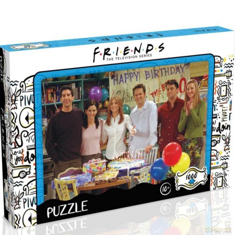 WINNING MOVES 1000 el. Przyjaciele Urodziny [PUZZLE]