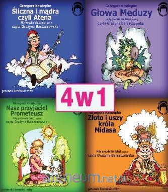4w1 Mity greckie dla dzieci - Grzegorz Kasdepke [AUDIOBOOK]