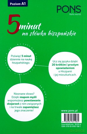 5 minut na słówka hiszpańskie A1 - Manuel Vila Baleato [KSIĄŻKA]