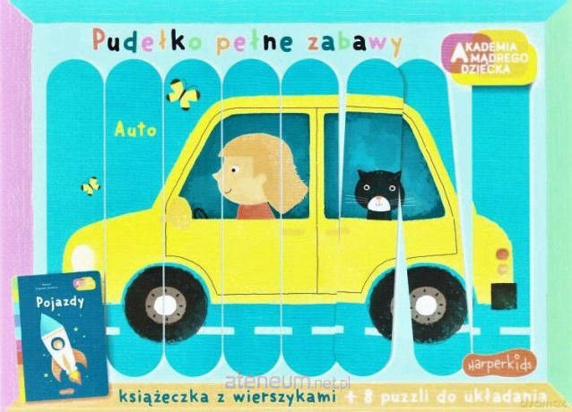 Akademia mądrego dziecka. Pojazdy. Pudełko [KSIĄŻKA]
