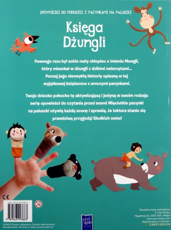 Bajki z pacynkami. Księga dżungli [KSIĄŻKA]