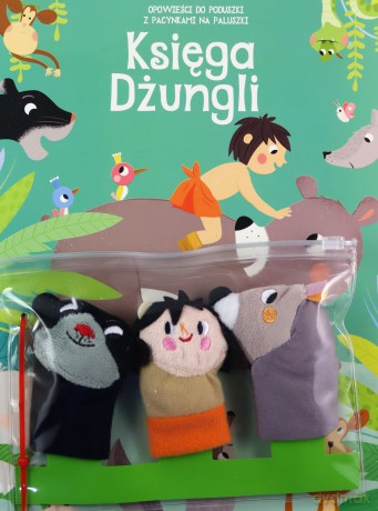 Bajki z pacynkami. Księga dżungli [KSIĄŻKA]