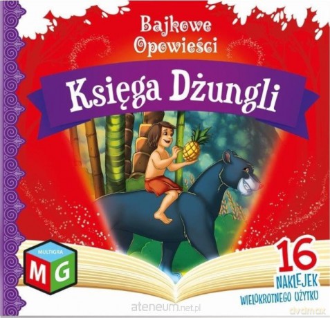 Bajkowe opowieści - Księga Dżungli [KSIĄŻKA]