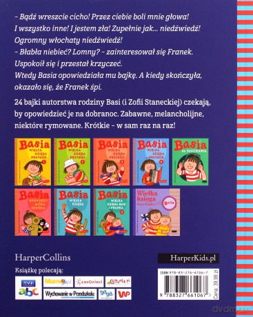 Basia. Bajki na dobranoc - Zofia Stanecka [KSIĄŻKA]