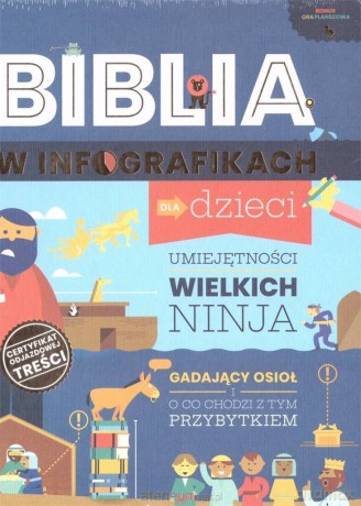 Biblia w infografikach dla dzieci + gra planszowa [KSIĄŻKA]