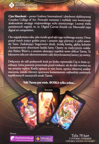 Boski tarot - Ciro Marchetti [KSIĄŻKA]+[KARTY]