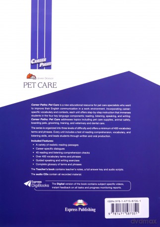 Career Paths: Pet Care podręcznik + DigiBook - Jenny Dooley [KSIĄŻKA]
