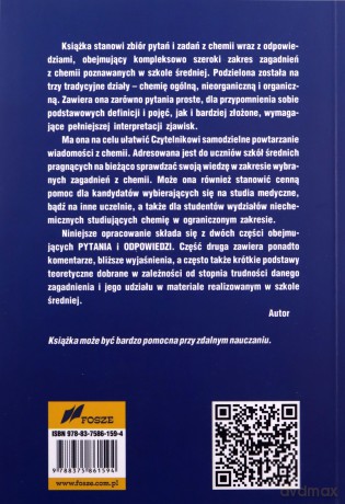 Chemia w pytaniach i odpowiedziach - Jacek Lubczak [KSIĄŻKA]