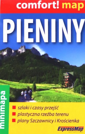 Comfort! map Pieniny 1:50 000 minimapa
