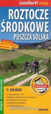 Comfort! map Roztocze Środkowe, Puszcza Solska